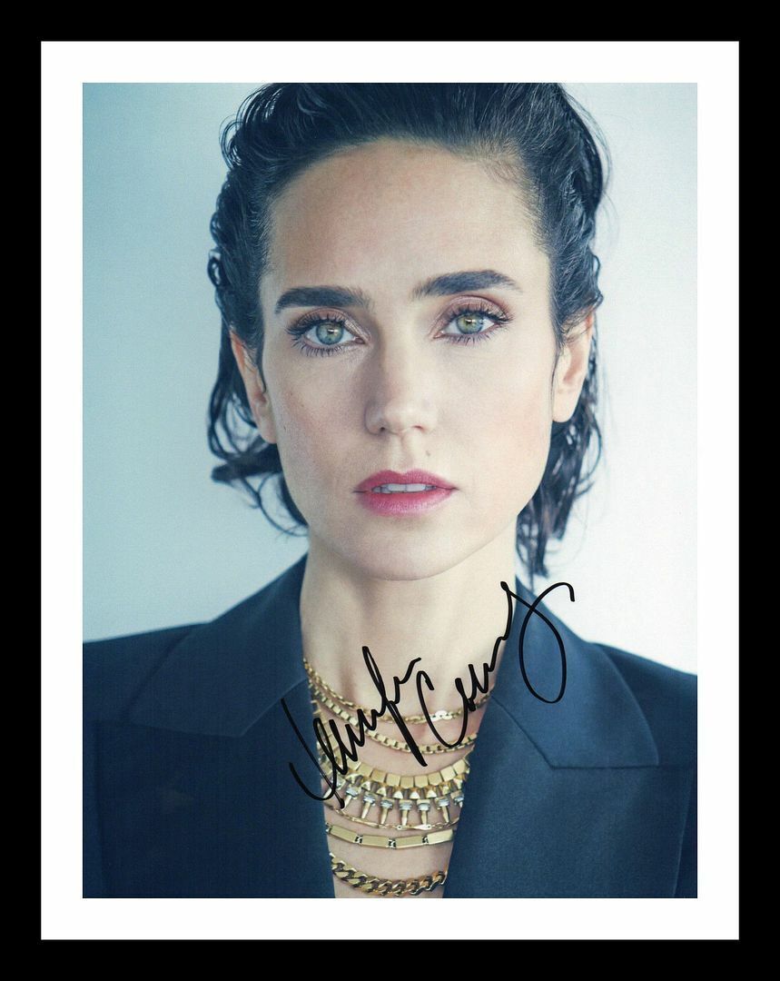 Jennifer Connelly Autograph Signed & Framed Photo Poster painting