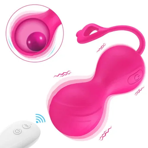 pornhint Pornhint Ben Wa Balls Remote Control Clit Vibrator G Spot Dildo Vagina Massager Exerciser