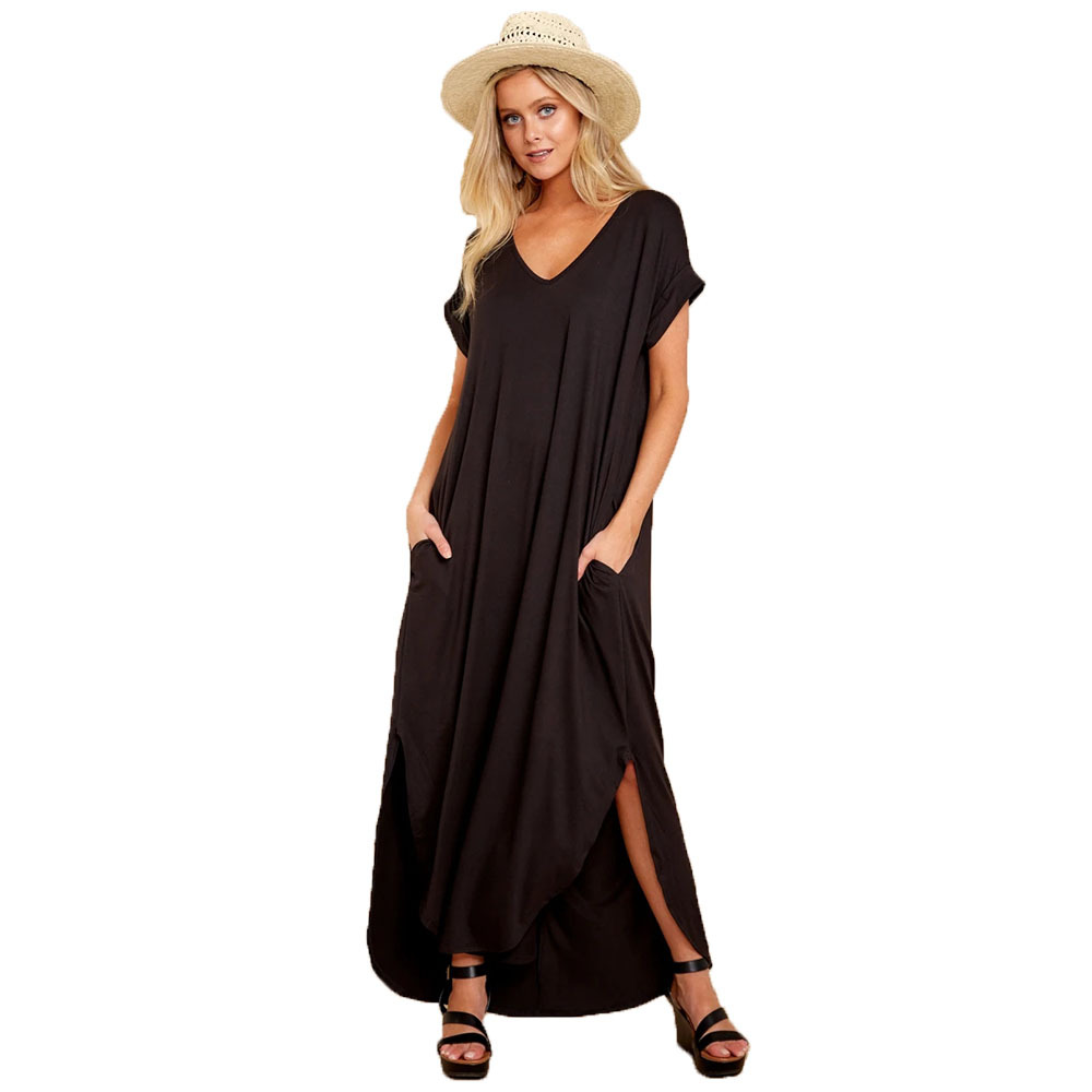  thdmladies Reverie Black Short Sleeve Dress thedmladies