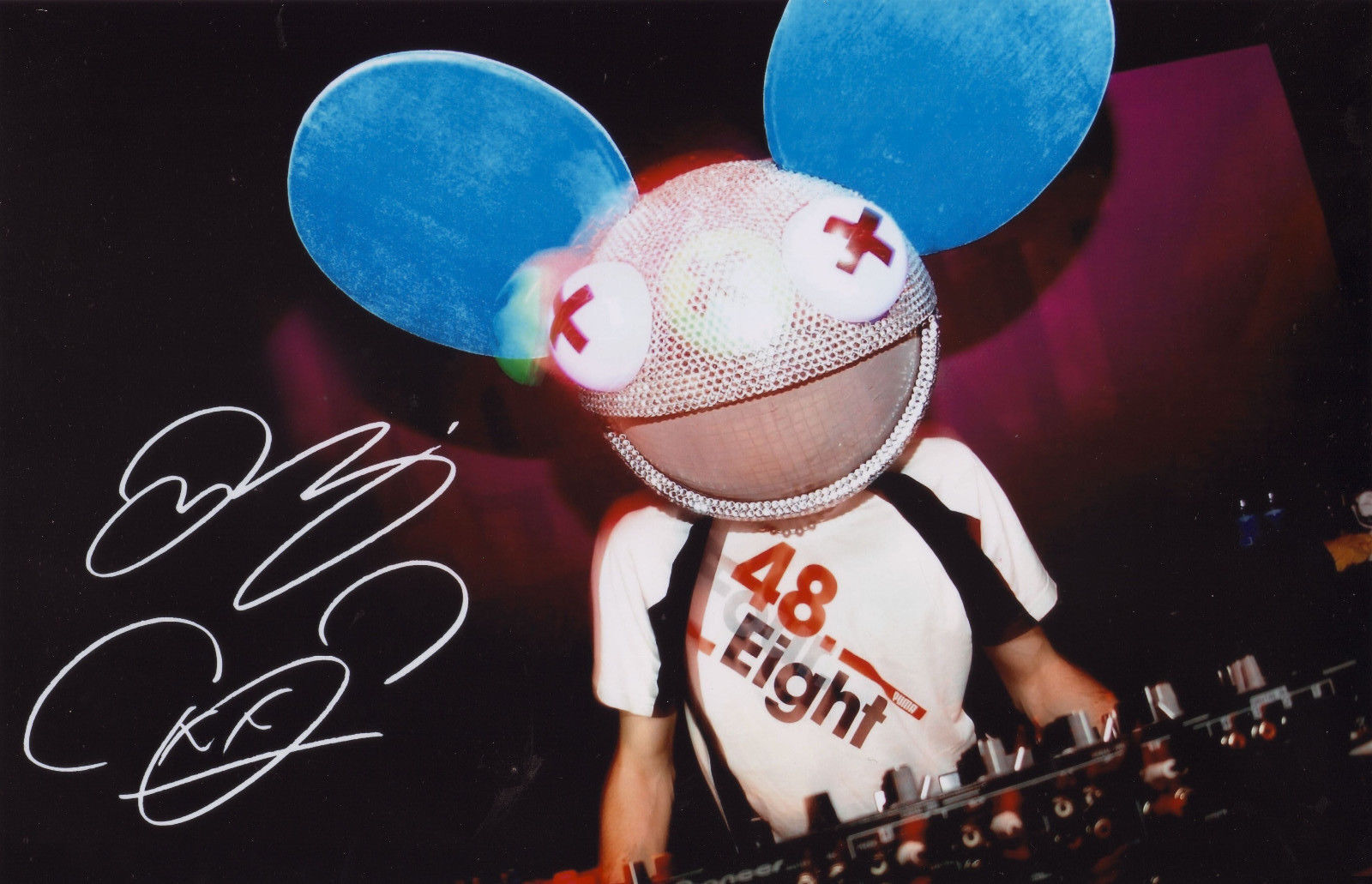 DEADMAU5 AUTOGRAPH SIGNED PP Photo Poster painting POSTER