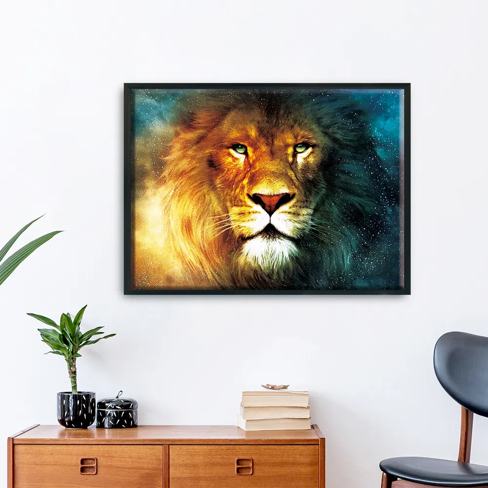 14ct Counted Cross Stitch - Lion(40*50cm)