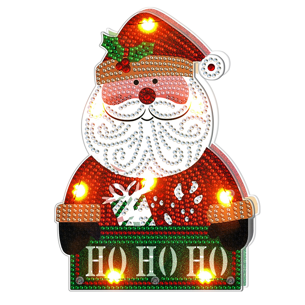 

Santa Claus Double Sided Diamond - 5D DIY Craft Lamp, 501 Original
