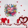 Mothers Day DIY Diamond Painting Acrylic Special Shape Pendant Hanging Kit