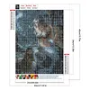Meerjungfrau 5d DIY Runde Vollbohrer Dimond Gem&auml;lde Kit Haus Wanddekoration 30x40cm