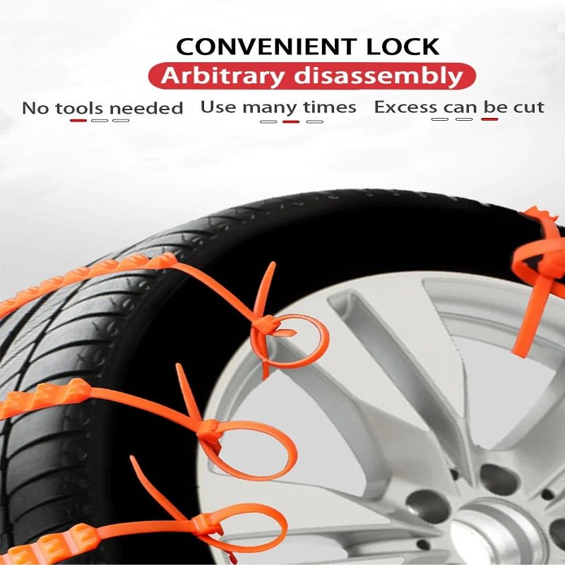 🔥Must Have - Universal Car Tire Snow Chains Anti-skid