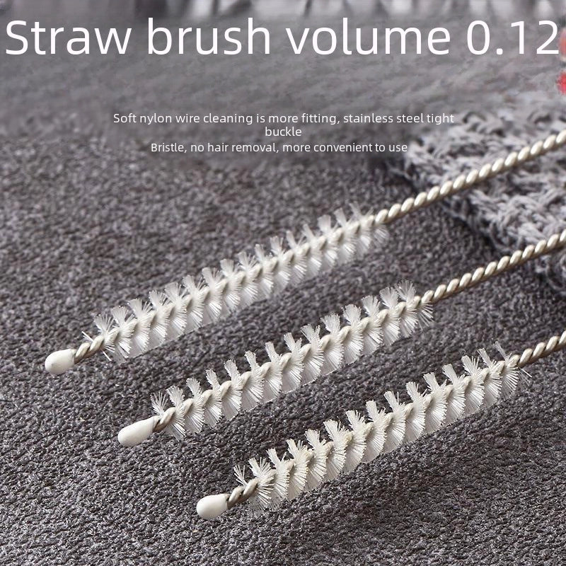 Straw Cleaning Brush Children Baby Straw Brush Straw Cup Kettle Duct Cleaning Brush For Baby Bottle
