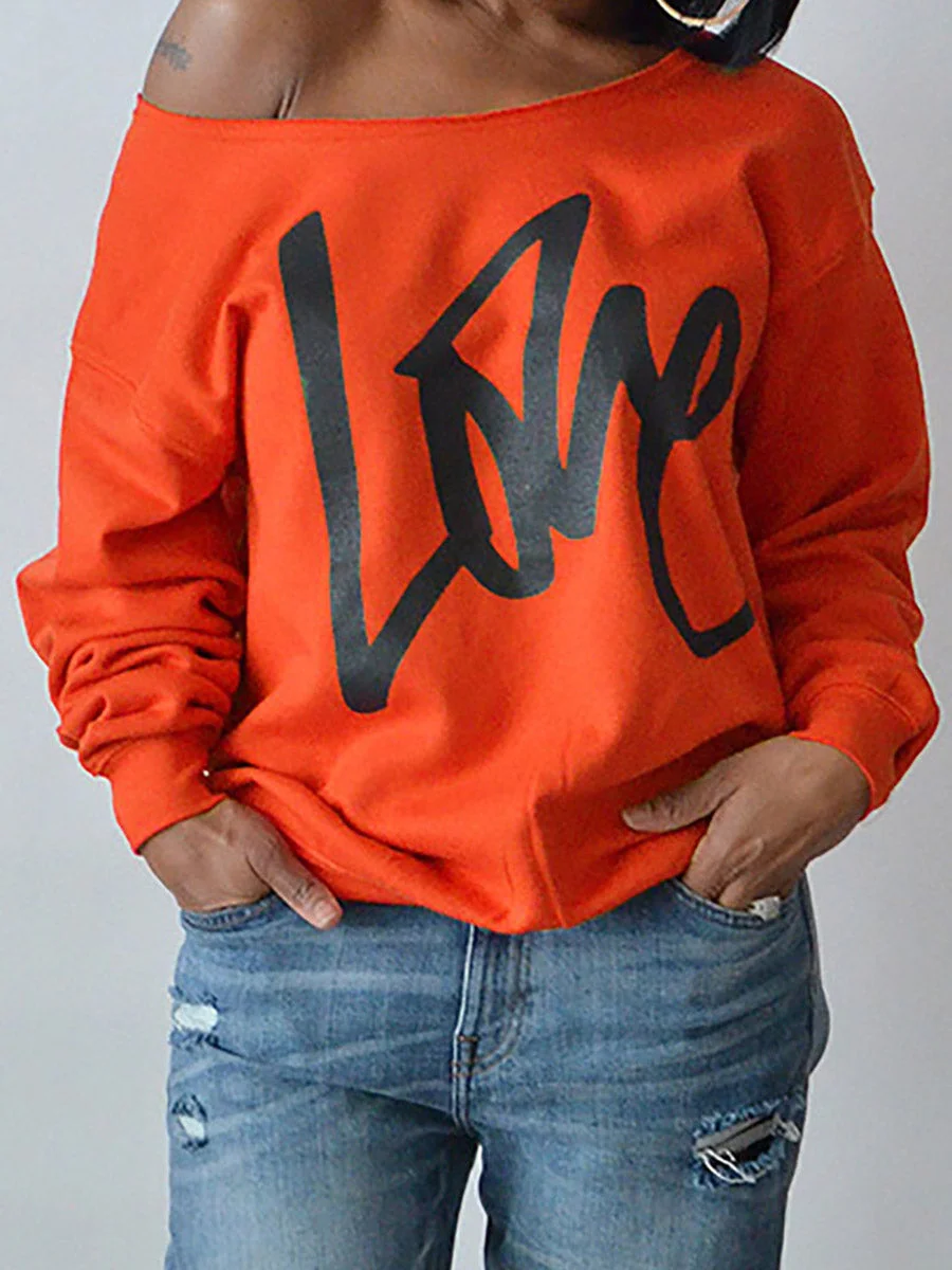 Casual Style  LVOE Sweatshirt