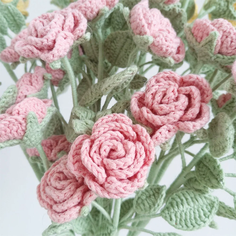Creative Home Decor Crochet Bouquets