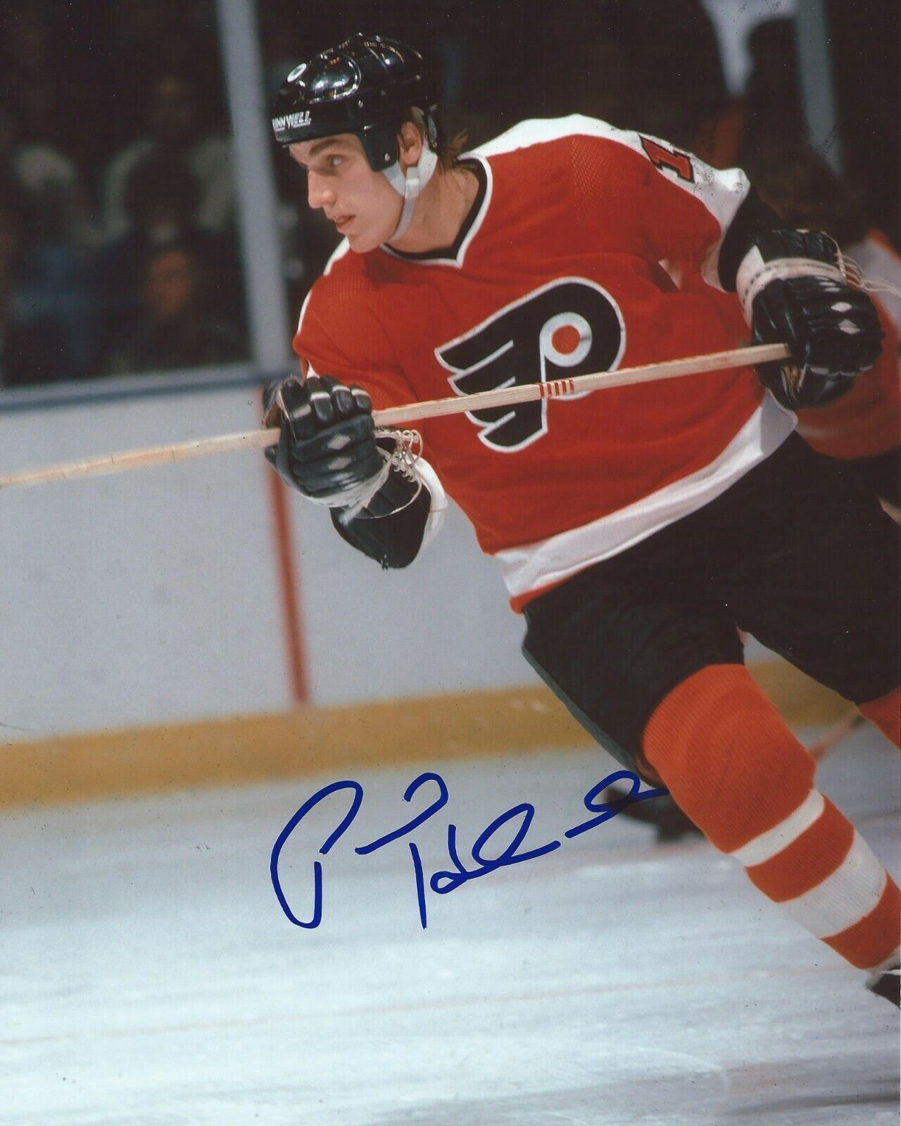 Paul Holmgren Signed 8x10 Photo Poster painting Philadelphia Flyers Autographed COA B