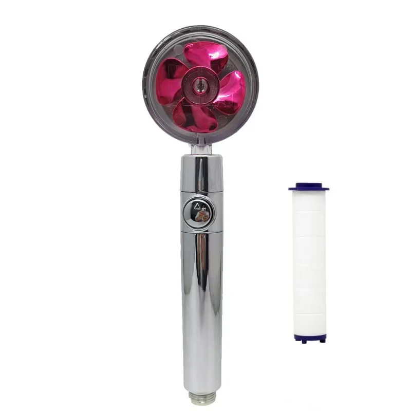 Water Saving Flow 360° Rotating High-pressure Shower