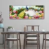 Diamond Painting-DIY Full Crystal Rhinestone Peacock（110*45 CM）