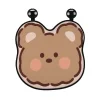 Cute Cartoon Bear Car Cushion Ice Silk Seat Cover Cushion