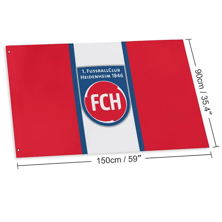 FC Heidenheim Fahne Flagge - Garten Flagge