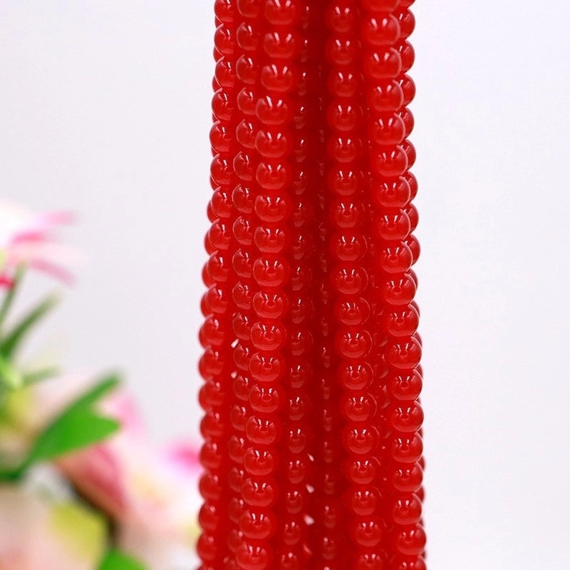 300 Pcs/Package  Glass Solid Color Beads