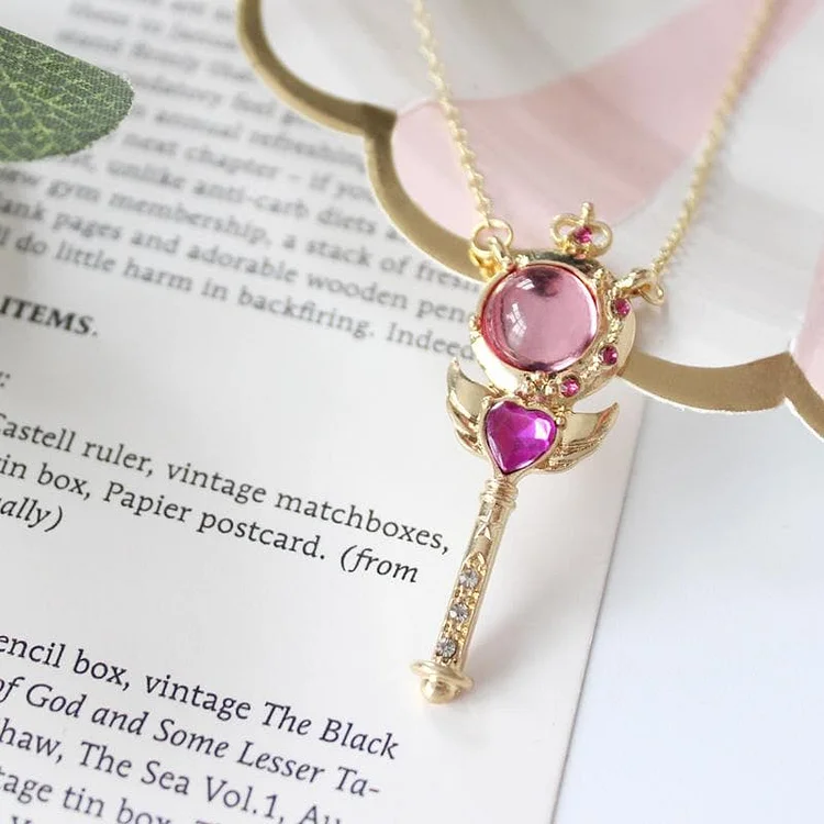 [Reservation] Sailor Moon Wings Wand Necklace S13046