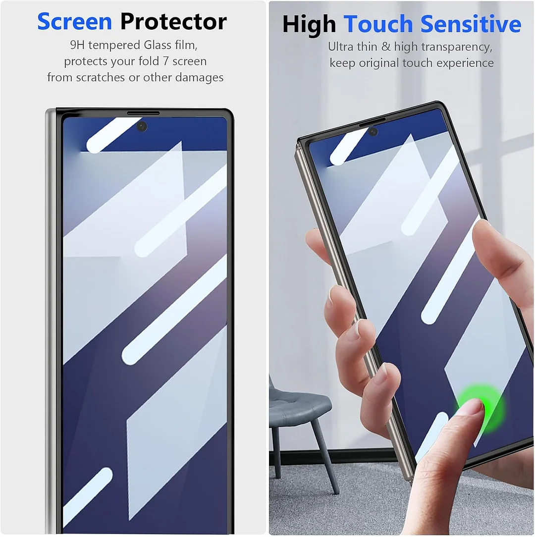 Compatible with Samsung ZFold7/6 mobile phone case 5/4 external 360 rotating bracket magnetic wireless charging ultra-thin protective cover