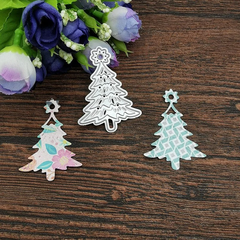 Christmas tree Metal Cutting Dies for DIY Scrapbooking Album Paper Cards Decorative Crafts Embossing Die Cuts