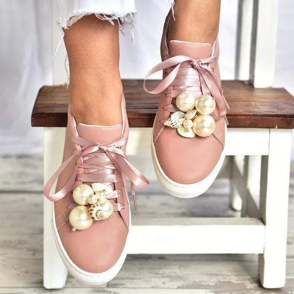 All Season Flat Heel Sneakers -loafers