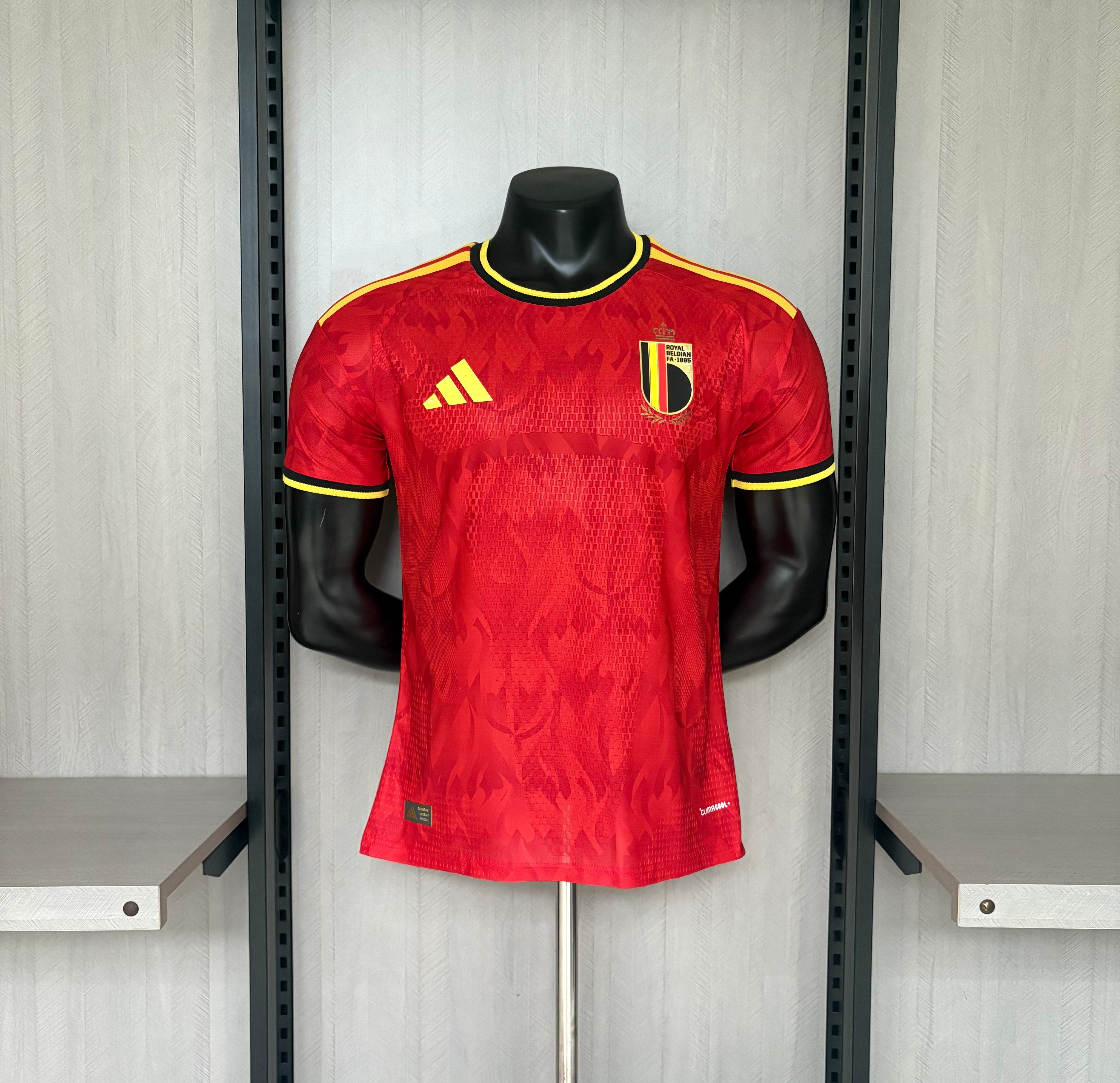 2026 Belgium Home Player Version Football T-Shirt Thai Quality