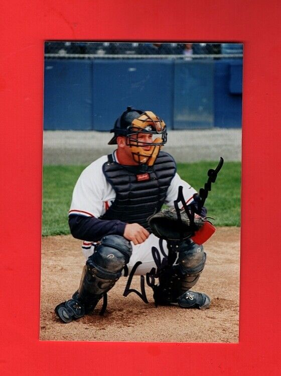 1997 TODD GREENE-VANCOUVER CANADIANS 4X6 AUTOGRAPHED COLOR GLOSSY Photo Poster painting