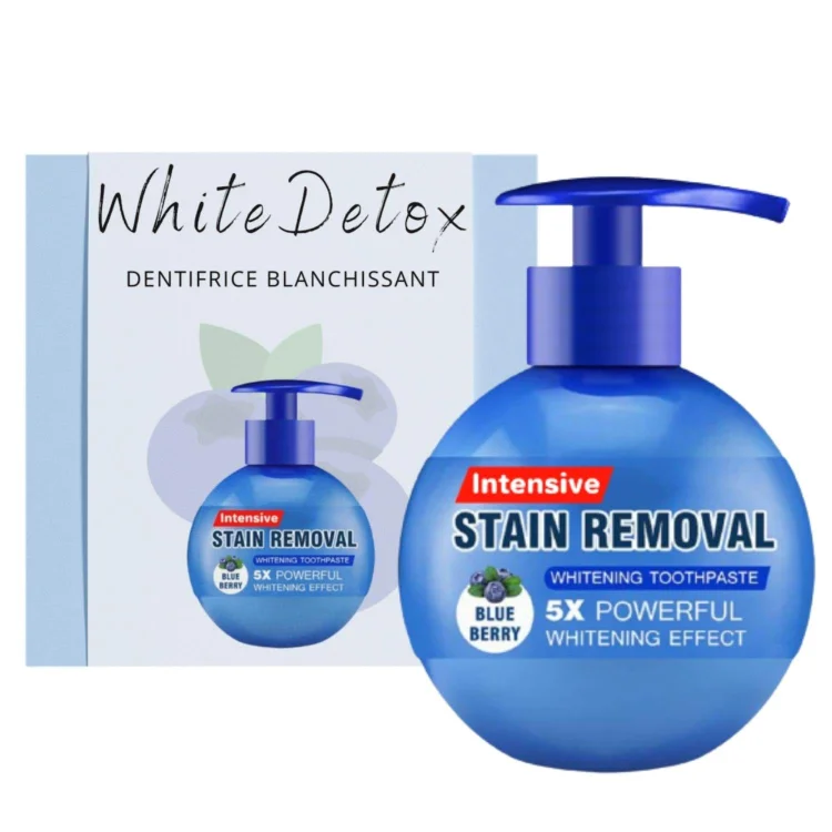 WhiteDetox™ - Dentifrice blanchissant intense anti-tâche