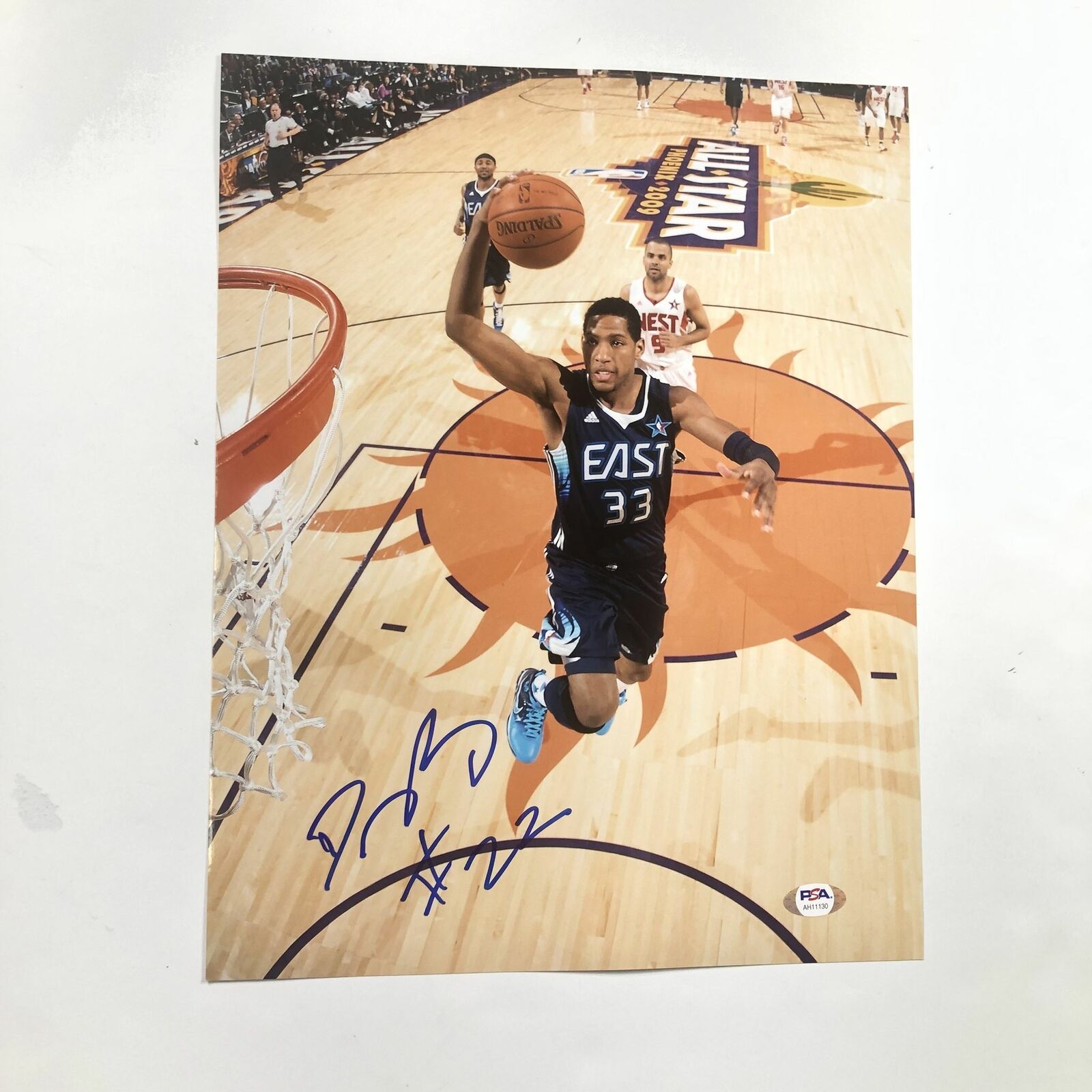 Danny Granger signed 11x14 Photo Poster painting PSA/DNA Indiana Pacers Autographed