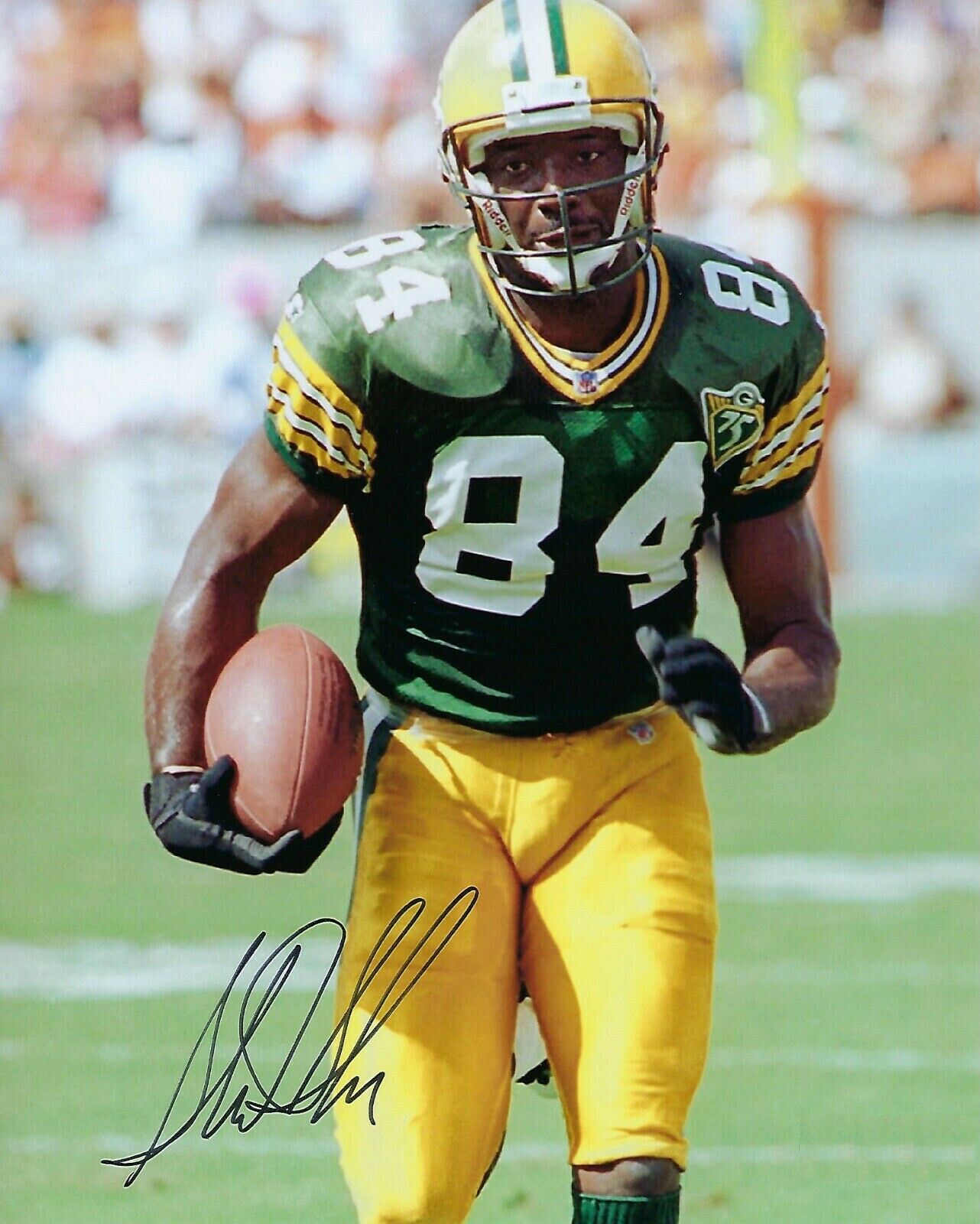 Sterling Sharpe Autographed Signed 8x10 Photo Poster painting ( HOF Packers ) REPRINT