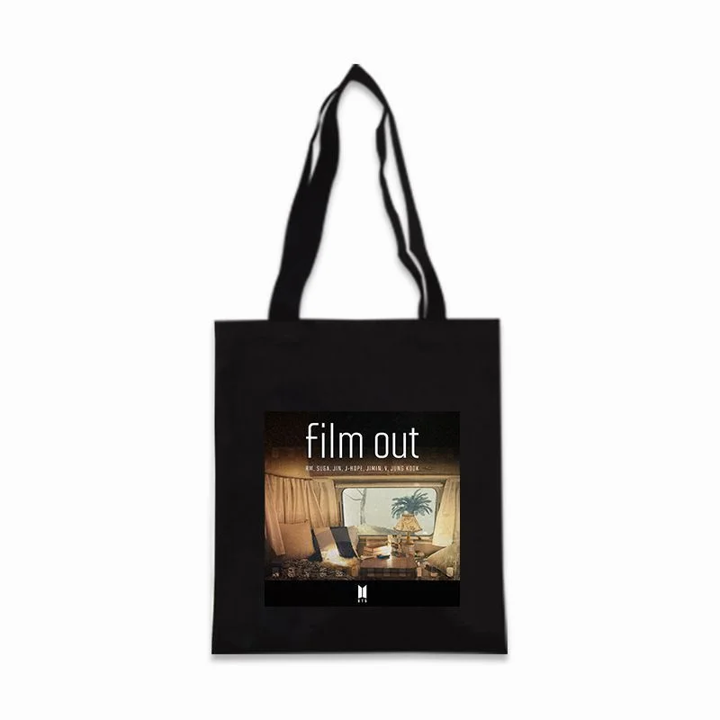 방탄소년단 Film Out Print Handbag