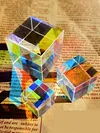 K9 Crystal Optical Glass Prism Cube