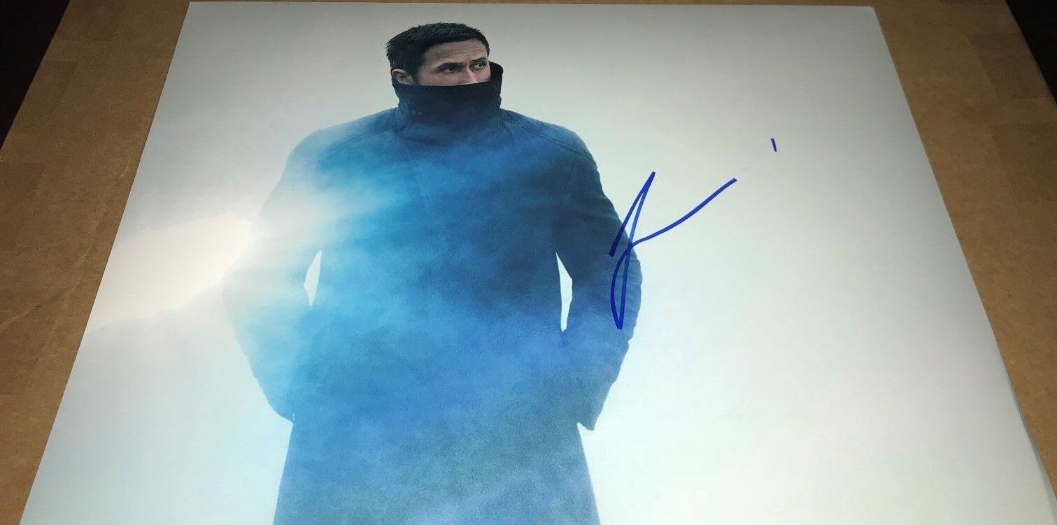 Ryan Gosling Blade Runner 2049 Signed 11x14 Photo Poster painting COA Actor Proof Look