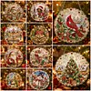 XMAS DIY Acrylic Special Shape Diamond Painting Hanging Pendant Hanging Kit