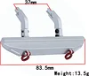 AMK TRX4M RC Front & Rear Bumper, 1/18 RC Car Metal Front Bumper for 1/18 RC Crawler Car TRX4-M Upgrade Parts
