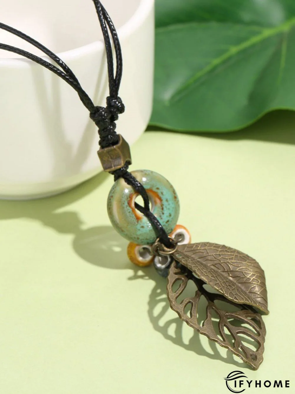 Women Geometric Vintage All Season Metal Commuting Metal Crystal Standard Pendant Necklaces Necklace | IFYHOME