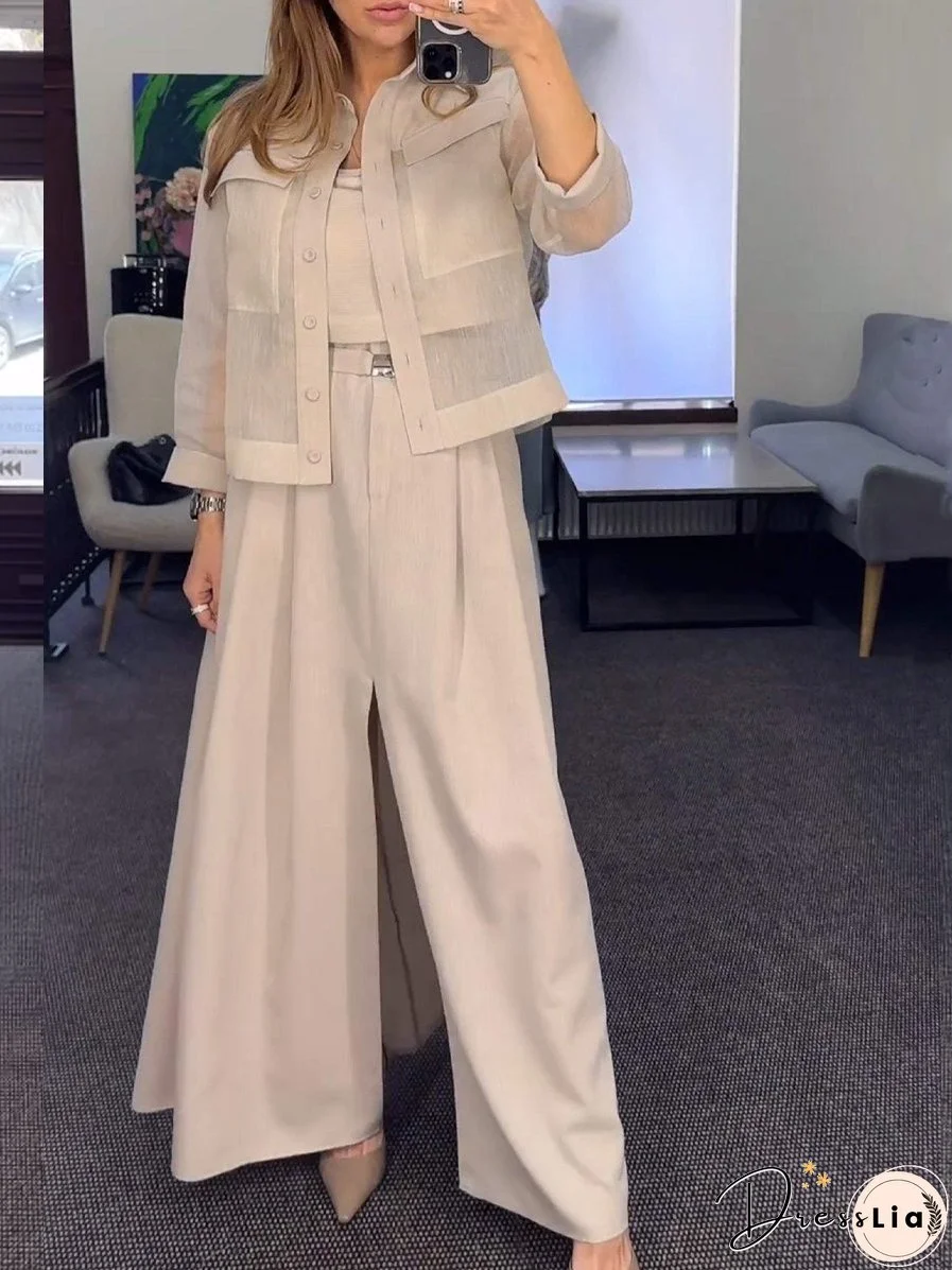 Double Pocket Long Sleeve Shirt