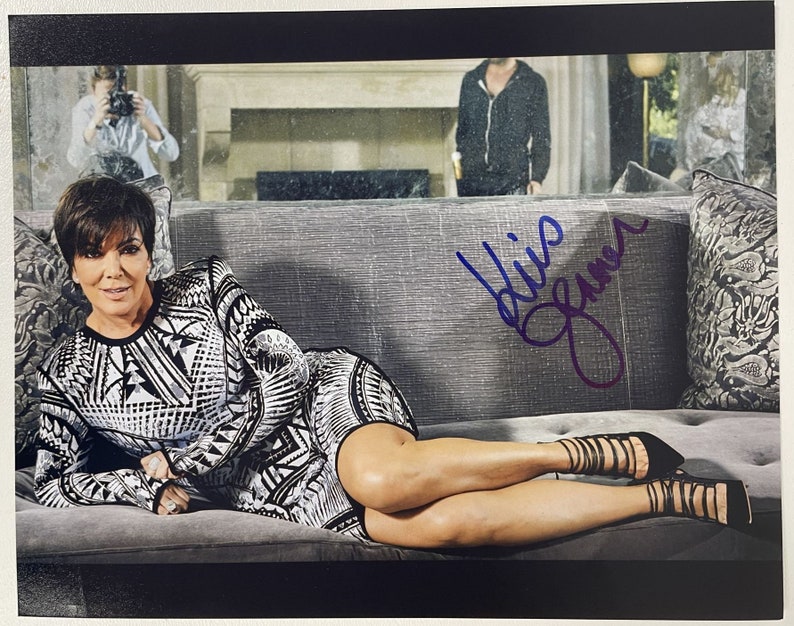 Kris Jenner Signed Autographed Keeping Up With the Kardashians