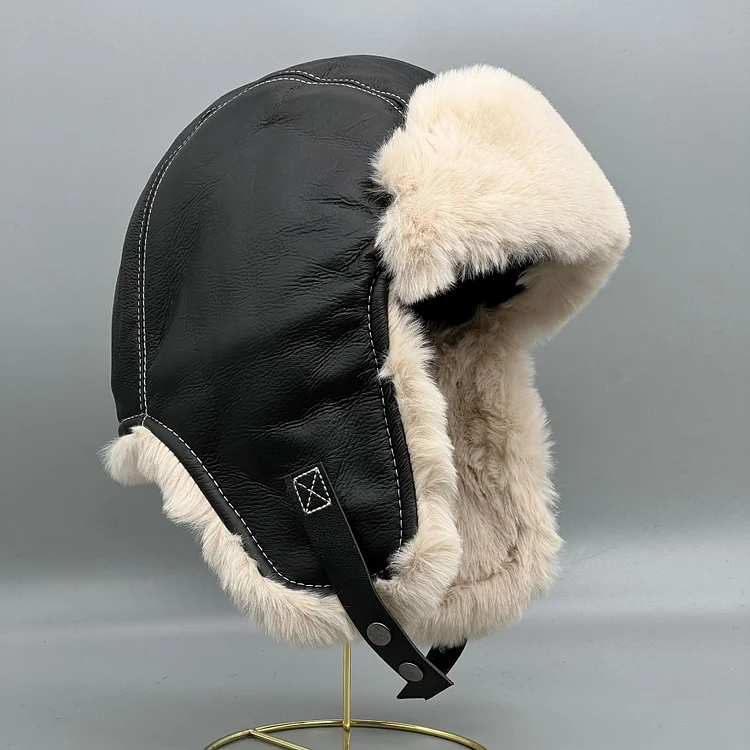 Earmuffs Fleece-Lined Windproof Thickening Warm Hat VangoghDress