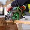 Metabo HPT 36V MultiVolt 7-1/4 Inch Rear Handle Circular Saw, Lightweight Design, Up to 500 2x4 Cuts Per Charge, 53&deg; Adjustable Bevel Capacity, Lifetime Tool Body Warranty, C3607DWA