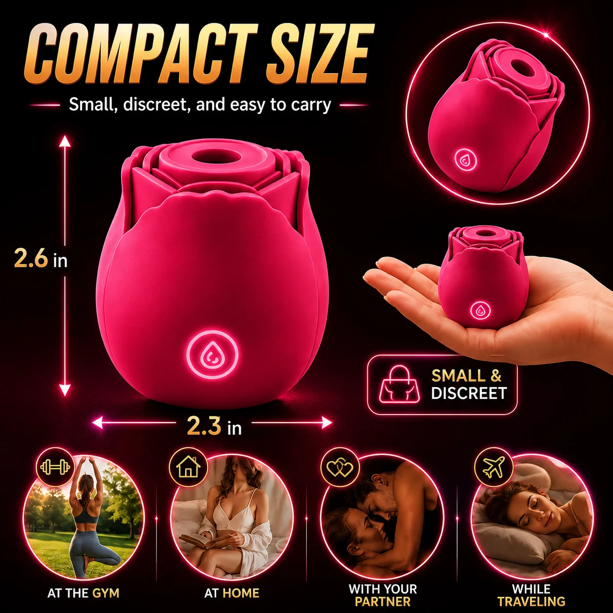 Original Suction Rose Toy product detail image 5