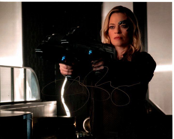 JERI RYAN signed autographed STAR TREK PICARD SEVEN OF NINE Photo Poster painting