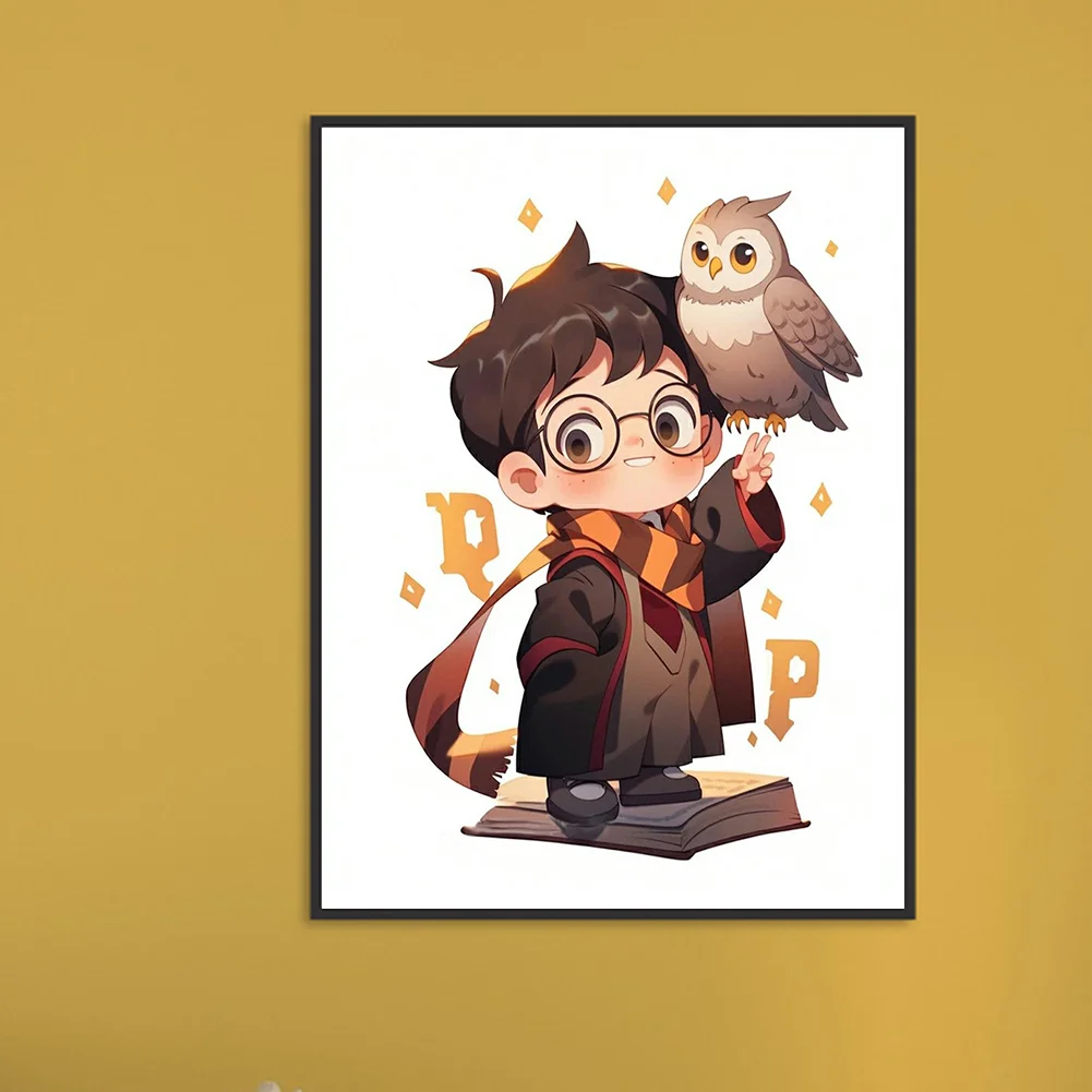 Diamond Painting - Full Round Drill - Harry Potter(Canvas|30*40cm)