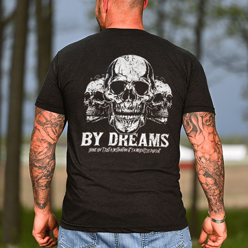 By Dreams Printed Men's T-shirt - Livereid