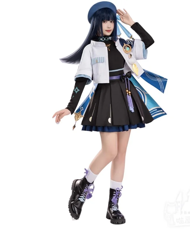 Genshin Toys Wanderer Cosplay Costume 