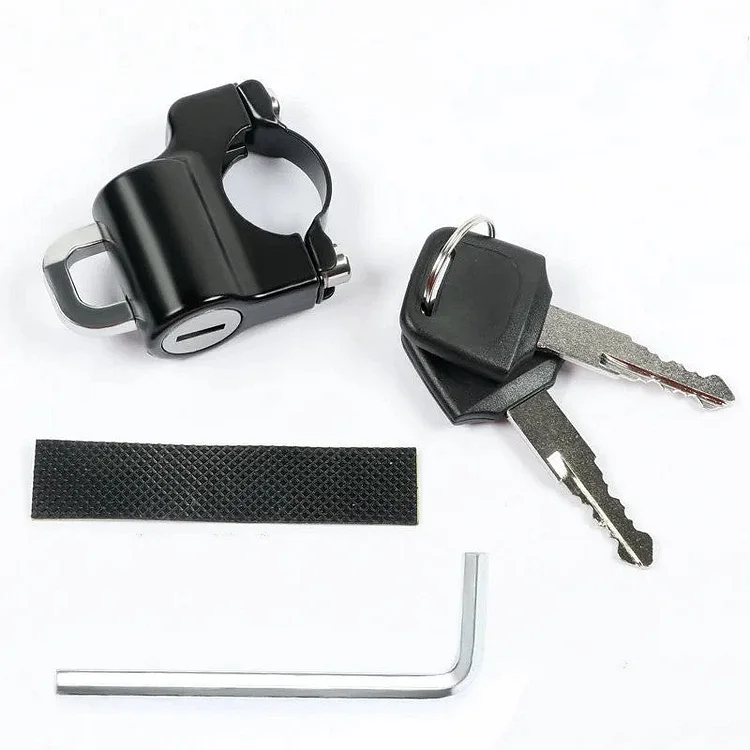 Multifunctional motorcycle helmet security lock | 168DEAL