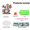 DIY Cake Gnome Diamond Painting Ornaments（Single-Sided)