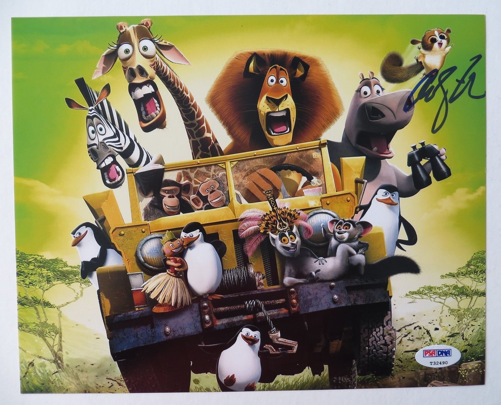 Andy Richter Signed Madagascar Authentic Autographed 8x10 Photo Poster painting (PSA/DNA) #T3249