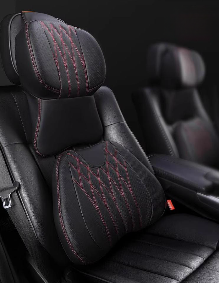 Car headrest and neck pillow Car pillow/seat cushion/lumbar support