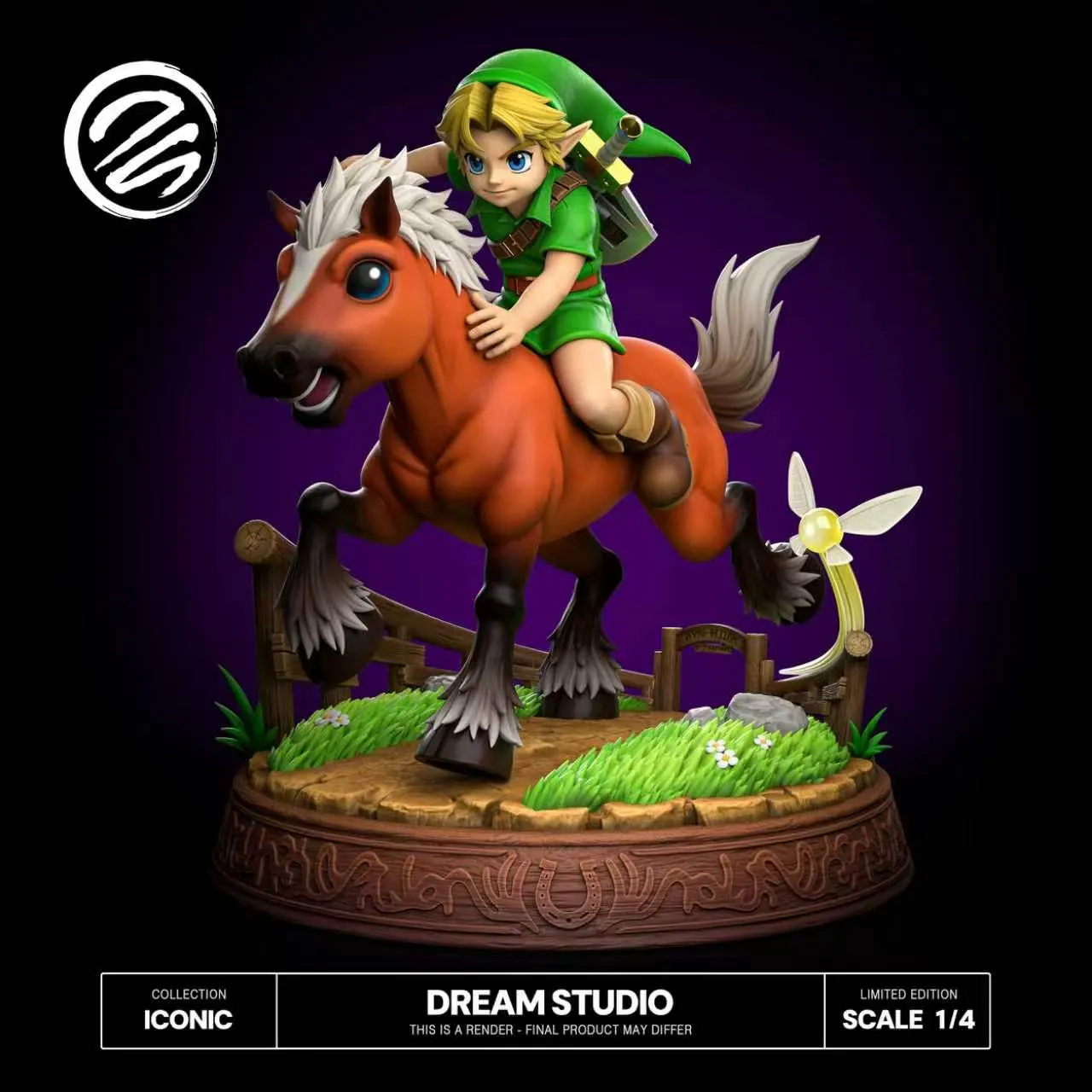 Dream Studio - Young Link and Epona 1/4 Statue(GK)-