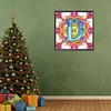 （Multi-Style)Mandala Alphabetr A-Full Round Diamond Painting 30*30CM