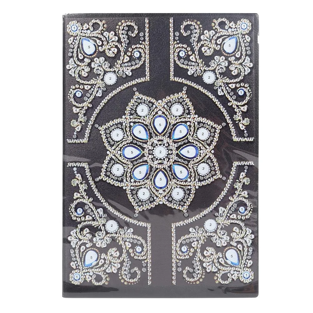 DIY Special Shaped Diamond Painting 50 Pages A5 Notebook Diary Book