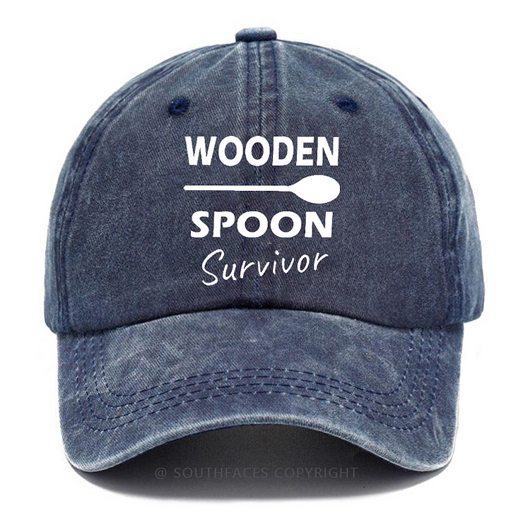 Wooden Spoon Survivor Funny Family Gift Hat